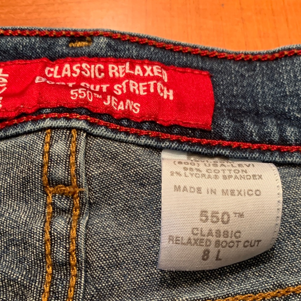 Levi's Blue Denim Jeans with Red Label